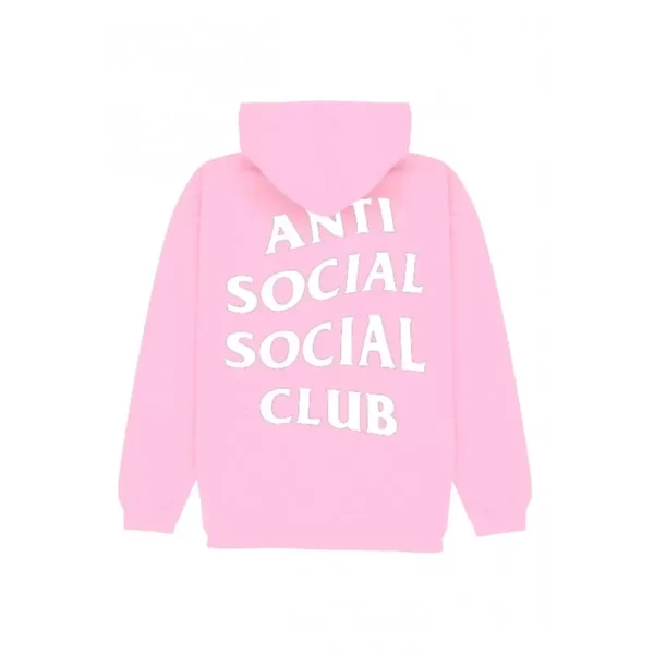 ANTI SOCIAL SOCIAL CLUB - LIGHT PIN HOODIE WHITE FONT