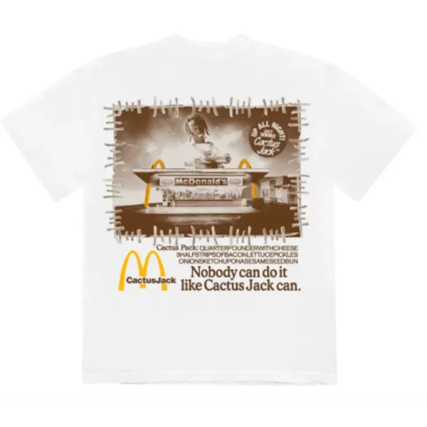 CACTUS JACK X MCDO - ACTION FIGURES TEE SHIRT