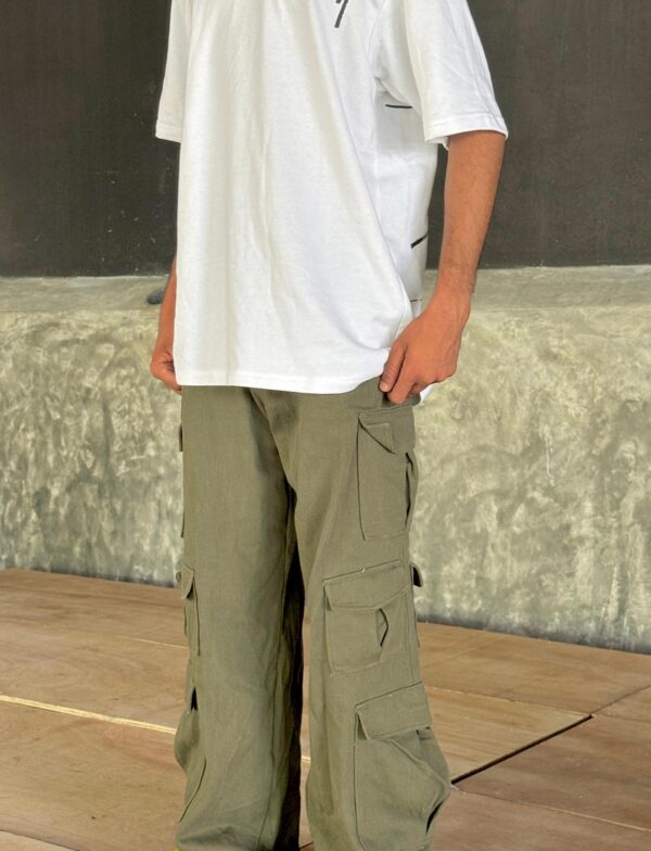 Multi pocket cargo pants - Image 6