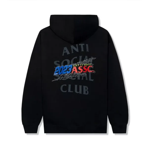 ANTI SOCIAL SOCIAL CLUB  Let It Go Black Hoodie