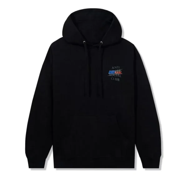 ANTI SOCIAL SOCIAL CLUB  Let It Go Black Hoodie - Image 2
