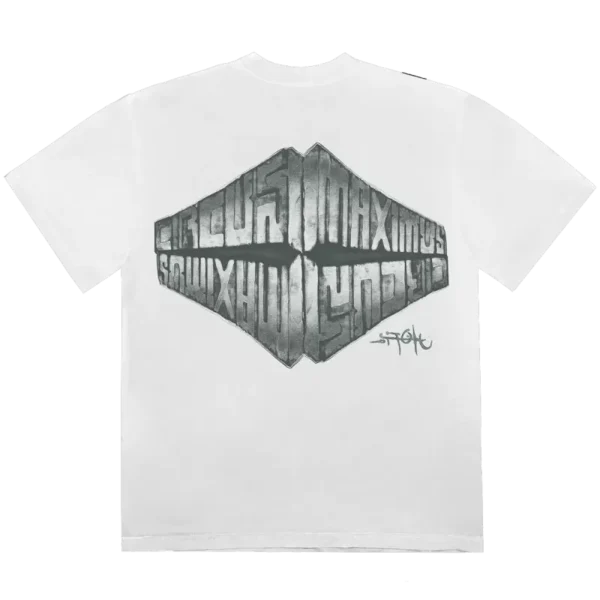 Utopia - Circus Maximus White Tee - Image 2