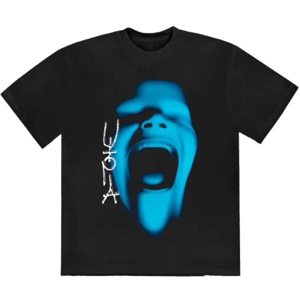 UTOPIA IV Black Unisex tee Shirt - Travis Scott